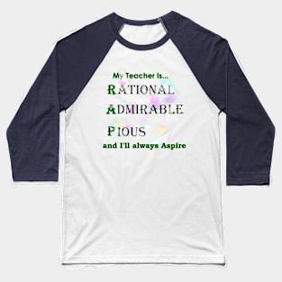 RapTheNews Baseball T-Shirt